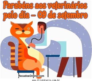 Mensagens para o dia do médico veterinário