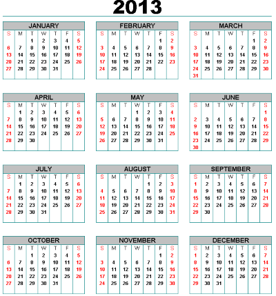 Calendario con foto 2013 para imprimir gratis 51 Calendario con foto 2013 para imprimir gratis 95