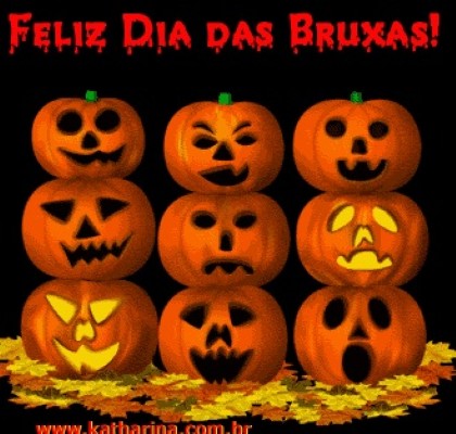 Pin de Thh em frases  Frases de bruxa, Mensagens engraçadas de bom dia,  Feliz dia das bruxas