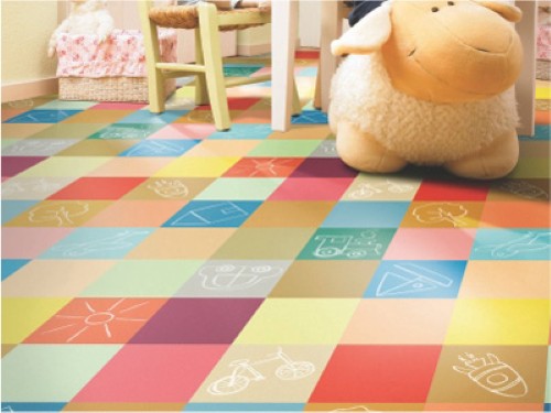 Como usar piso colorido na decoração