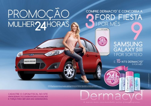 Promoção Mulher 24 horas – Dermacyd