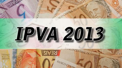 IPVA SP 2013 – Tabela, Consulta de valor, 2ª Via