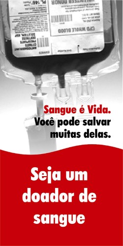 Mensagem para o dia nacional do doador de sangue