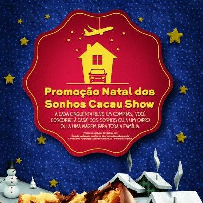 Promoção Natal dos Sonhos Cacau Show – Cadastro