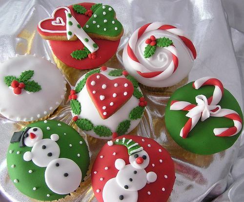 Como decorar cupcakes para o Natal