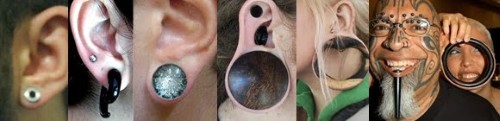 Alargador de orelha modelos  (Foto:Divulgação)