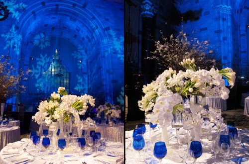 Festa azul royal para casamento (Foto:Divulgação)