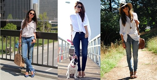 CAMISAS COM CALÇA JEANS (Foto:Divulgação). 