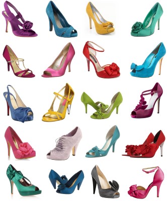 Modelos de sapatos coloridos para noivas  (Foto:Divulgação).