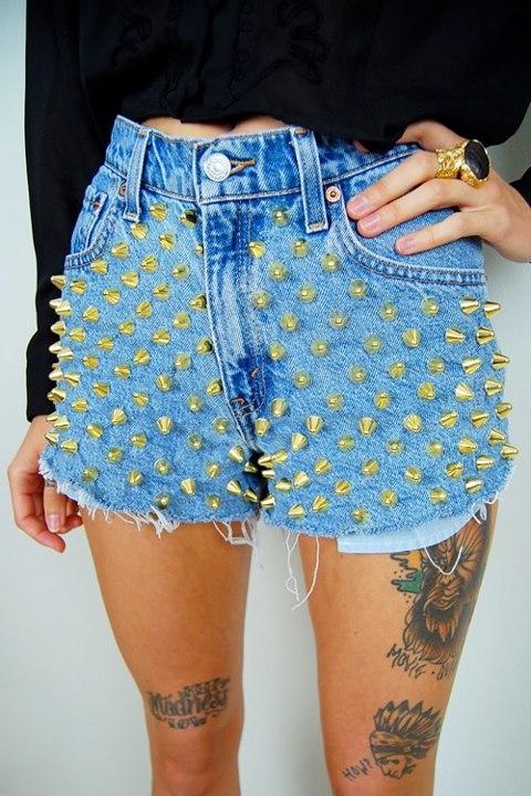 Customizar short jeans rasgado passo sales a passo