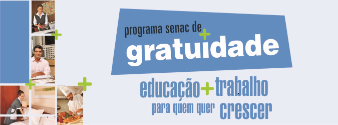 Cursos técnicos gratuitos Senac Guaxupé 2013