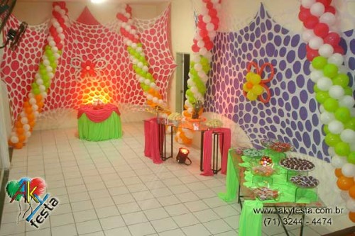 Decoração de festa de carnaval (Foto:Divulgação)