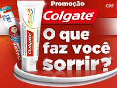 Promoção Colgate o que faz você sorrir 2013