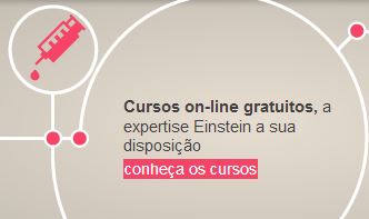 Cursos gratuitos online Hospital Albert Einstein