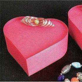 Molde para caixa em formato de coração