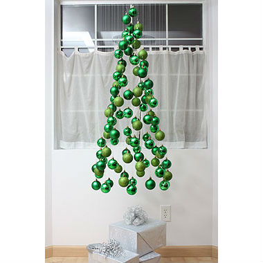 Árvore de Natal suspensa passo a passo