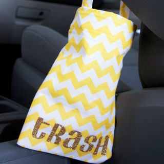 Bolsa de tecido para carro sem costura
