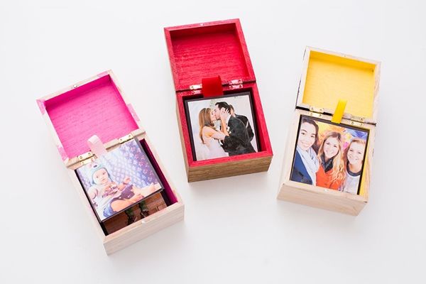 Como Fazer uma Caixinha de Lembranças com Fotos