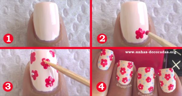 Dicas de Unhas Decoradas Simples para Fazer Sozinha