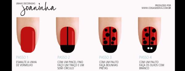 Dicas de Unhas Decoradas Simples para Fazer Sozinha