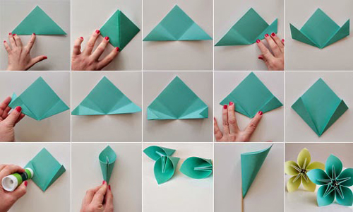 origami florzinha