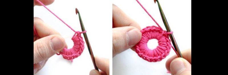 tutorial flor de crochê 