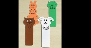 Marca Página de EVA Passo a Passo com Molde