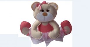 Molde de Urso em Feltro para Imprimir