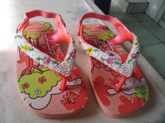 chinelo criança