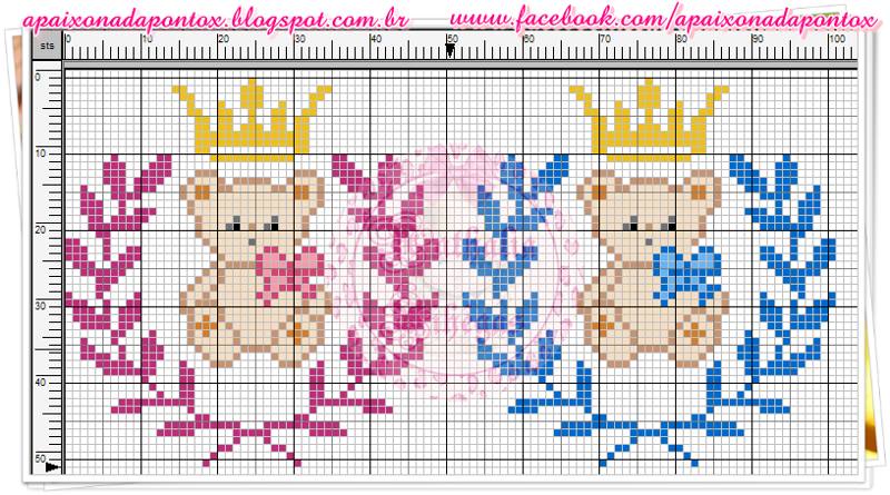 Ponto Cruz Graficos Para Imprimir Ideias De Bordados