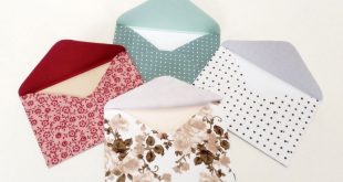 Como Fazer Envelope: Carta, Convite de Aniversário, Casamento