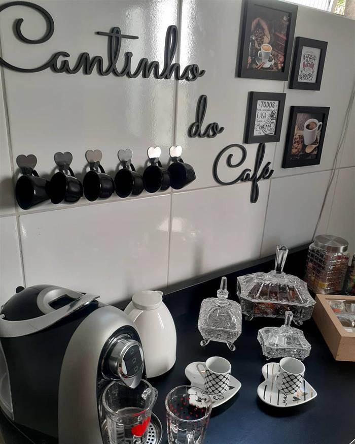 cantinho do café em mdf