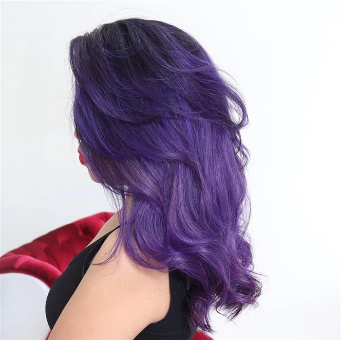 Roseado ou roxo