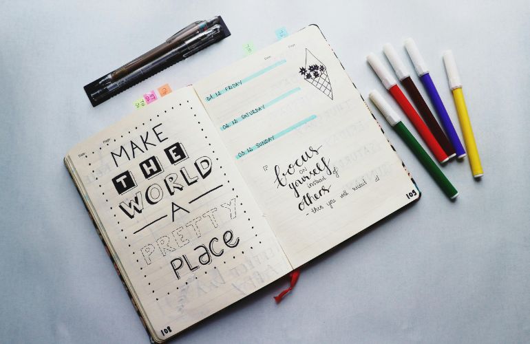 Bullet Journal na prática: método simples para organizar 2026