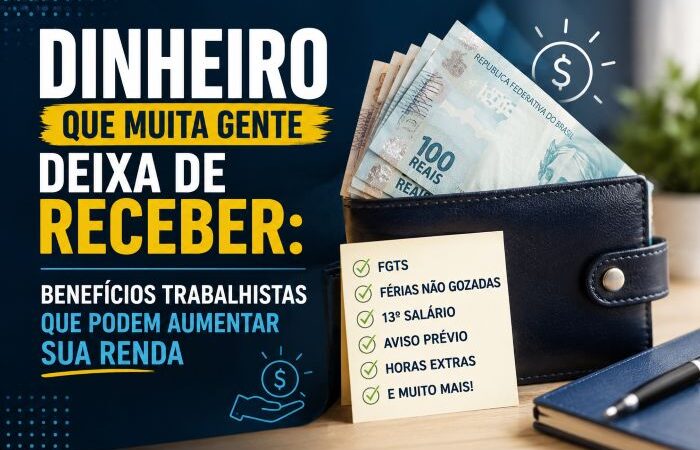 Dinheiro que muita gente deixa de receber: benefícios trabalhistas que podem aumentar sua renda